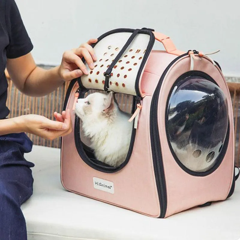 HiAnimal Cat Carrier on Wheels 2 Color Backpack