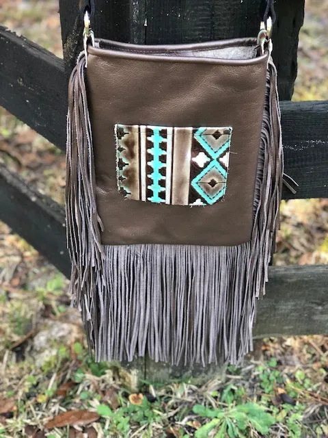 Hide Junkie Medium Aztec Handbag