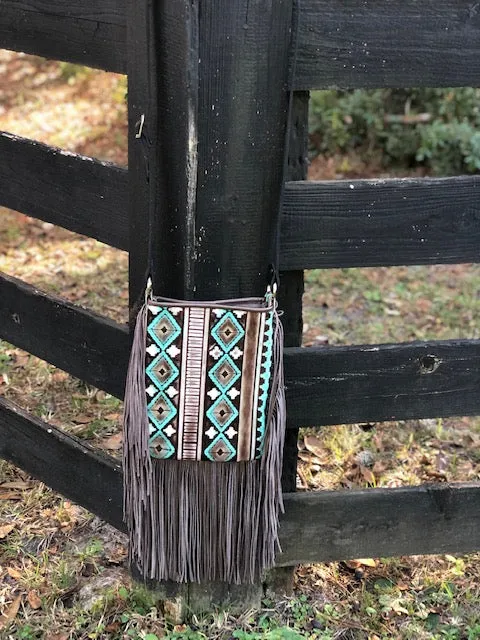 Hide Junkie Medium Aztec Handbag