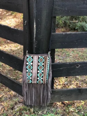 Hide Junkie Medium Aztec Handbag