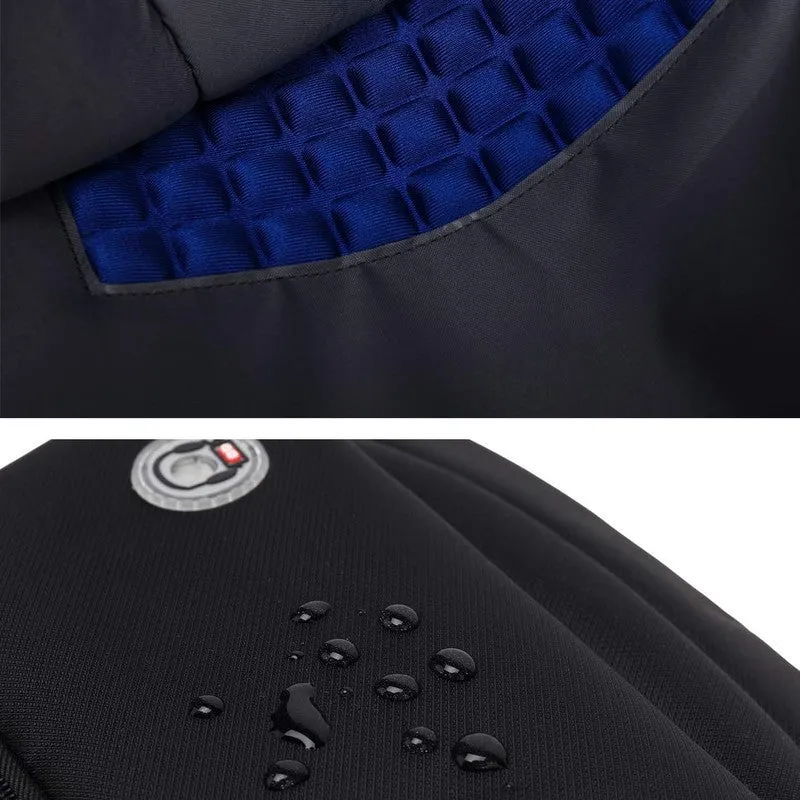 High Capacity Laptop Backpack - Water Resistant, USB Charging | 38L | Black