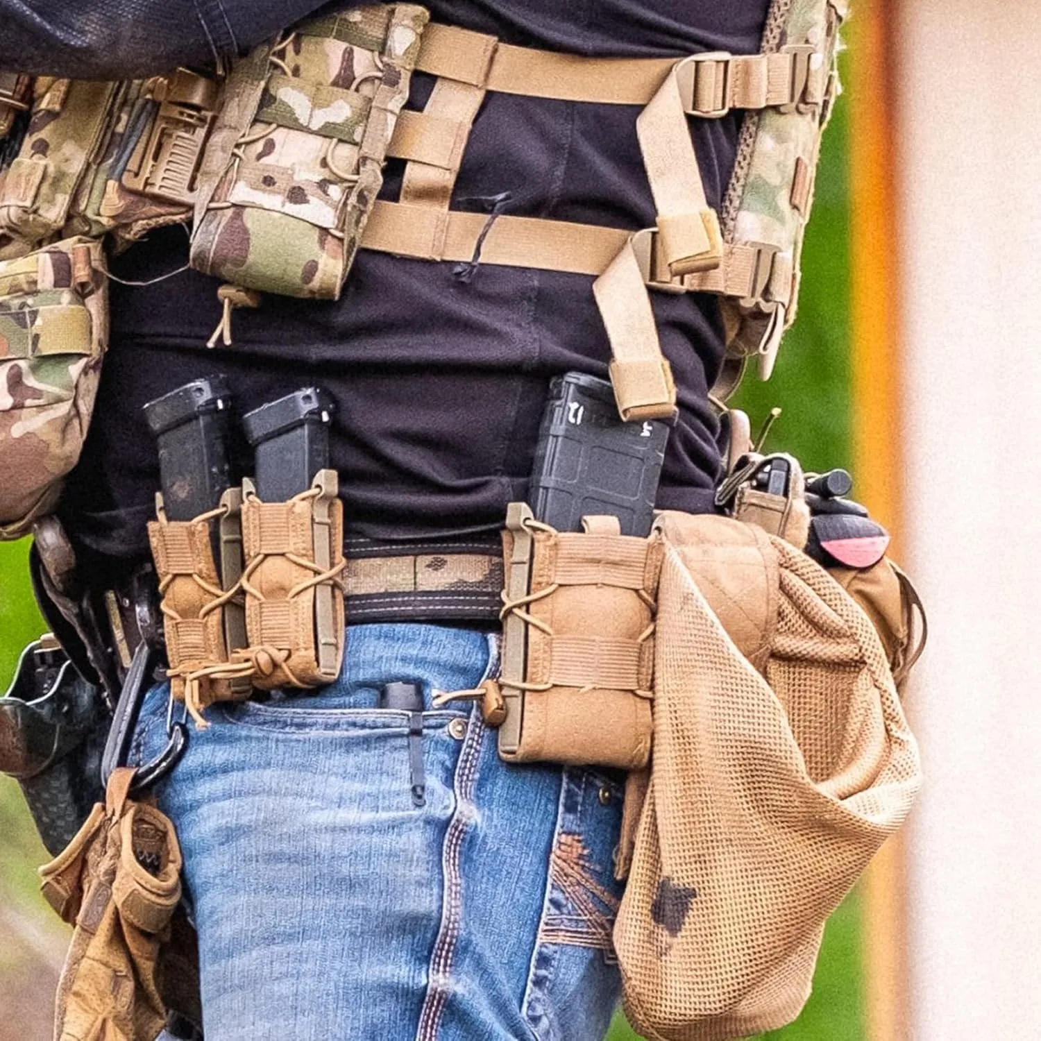 High Speed Gear® - Original TACO® MOLLE Mag Pouch, Police Gear & Military Gear, Tactical Magazine Pouch for Professionals (OD Green)