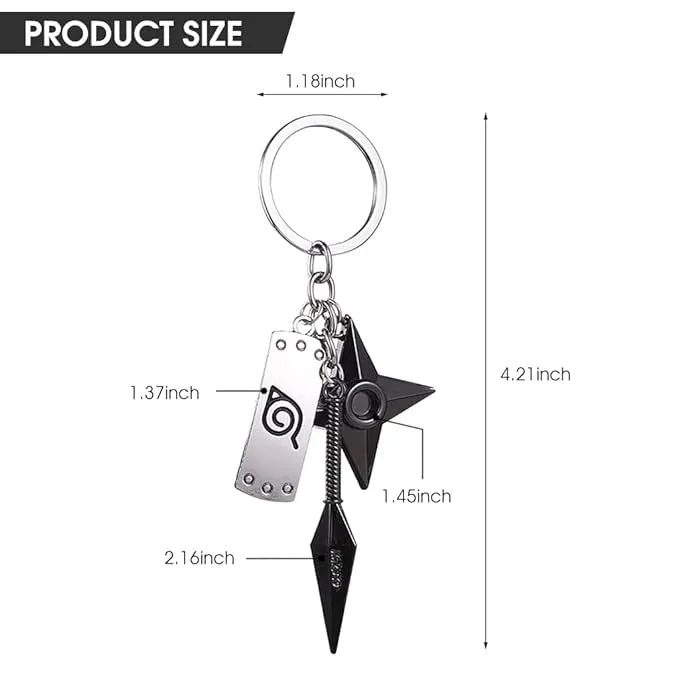 High-trust Naruto Tools Leaf Edition – Keychain Ninja Global selection Village