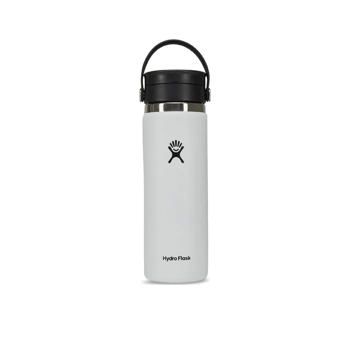 HYD-WIDE MOUTH FLEX SIP LID-WHITE-(20OZ)-ACC-NA