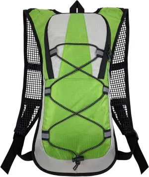 Hydration Backpack Bike Backpack Sports Water Backpack Waterproof Shoulder Bag for Running Cycling Climbing Trekking Travel - Green