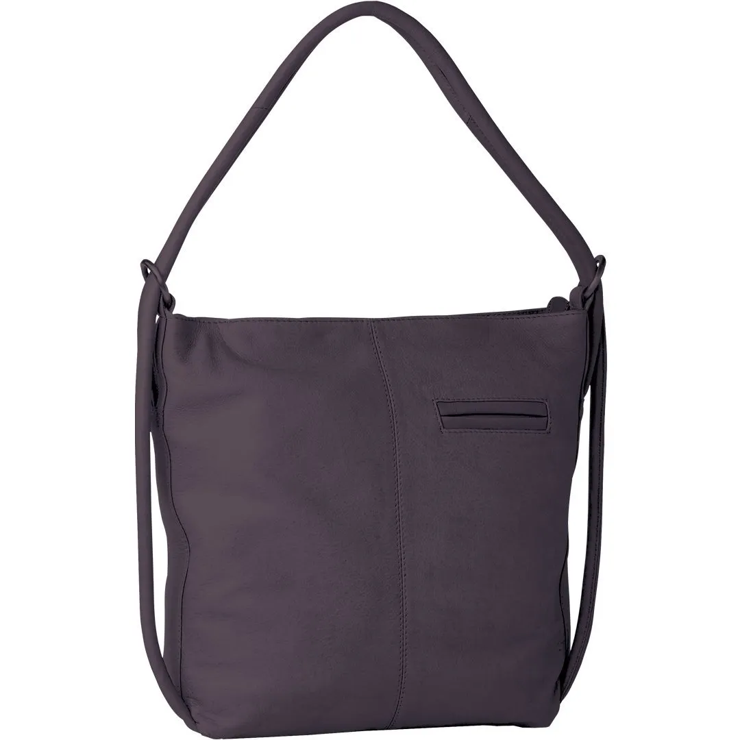 Indiana Leather Convertible Handbag Backpack - Large