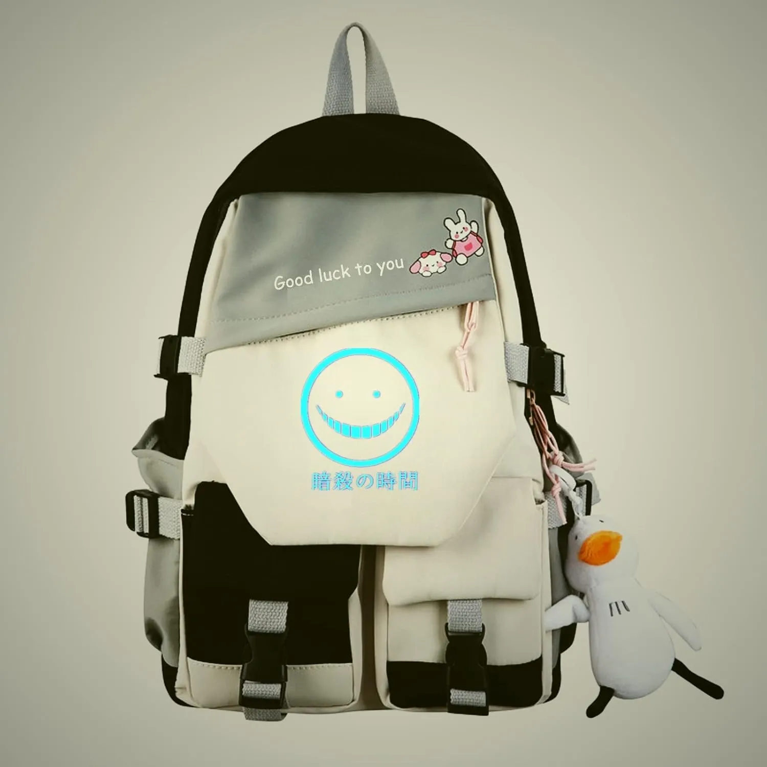 ISaikoy Anime Assassination Classroom Backpack Students Bookbag Shoulder School Bag Daypack Laptop Bag 4