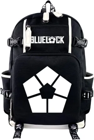 ISaikoy Anime BLUE LOCK Backpack Shoulder Bag Bookbag Student School Bag Daypack Satchel C1