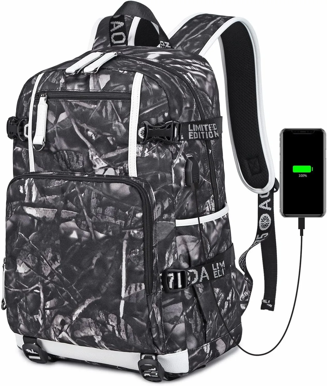 ISaikoy Anime Sword Art Online Backpack Bookbag Daypack School Bag Laptop Shoulder Bag N13