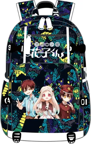 ISaikoy Toilet Bound Hanako kun Backpack Bookbag Daypack School Bag Shoulder Bag Style5
