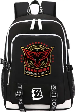 ISaikoy Zenless Zone Zero Backpack Daypack Bookbag Laptop Bag School Bag with USB Port 18