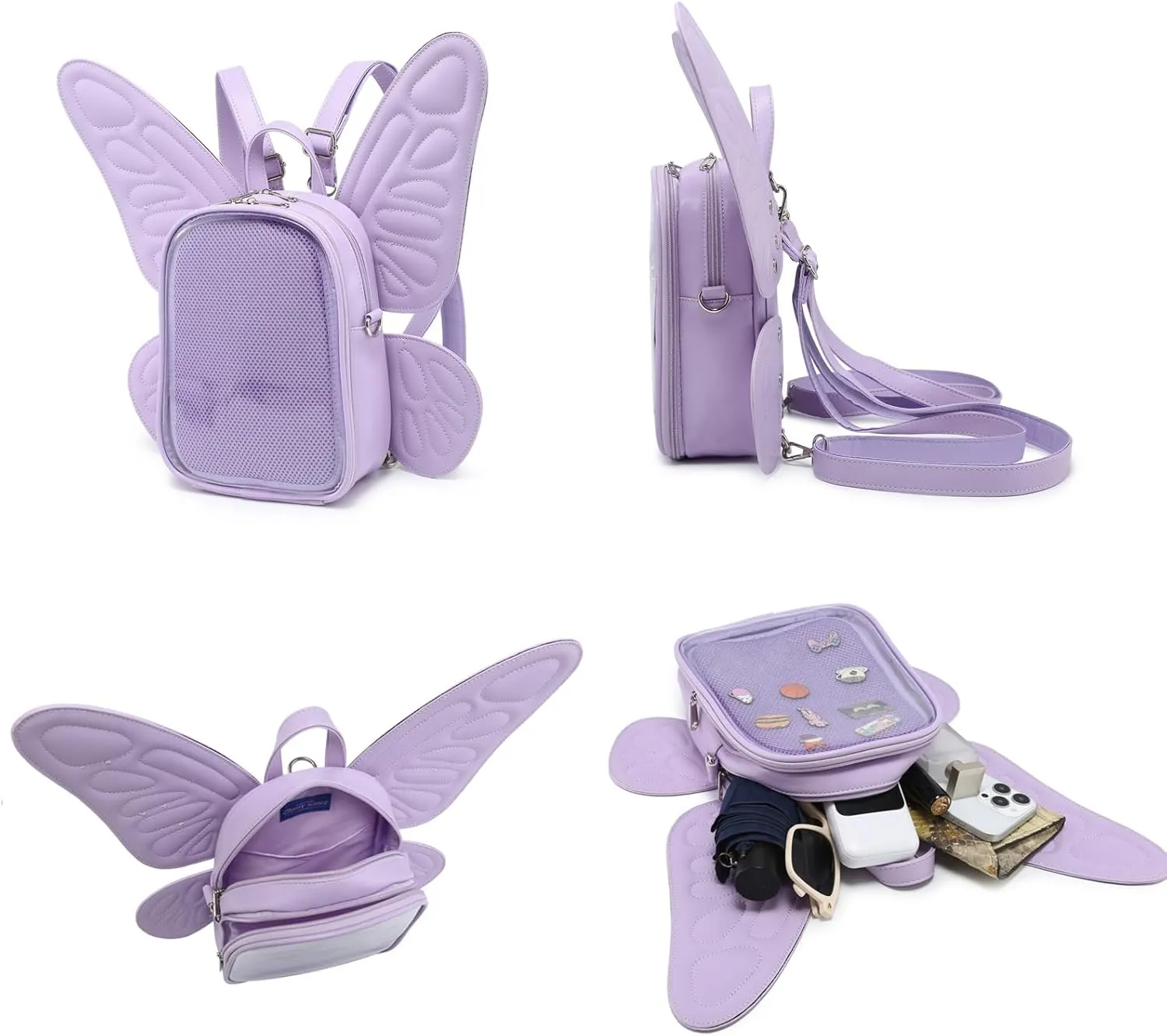 Ita Bag Backpack Butterfly Wings Fashion Purses and Handbags JK Bags Detachable Straps