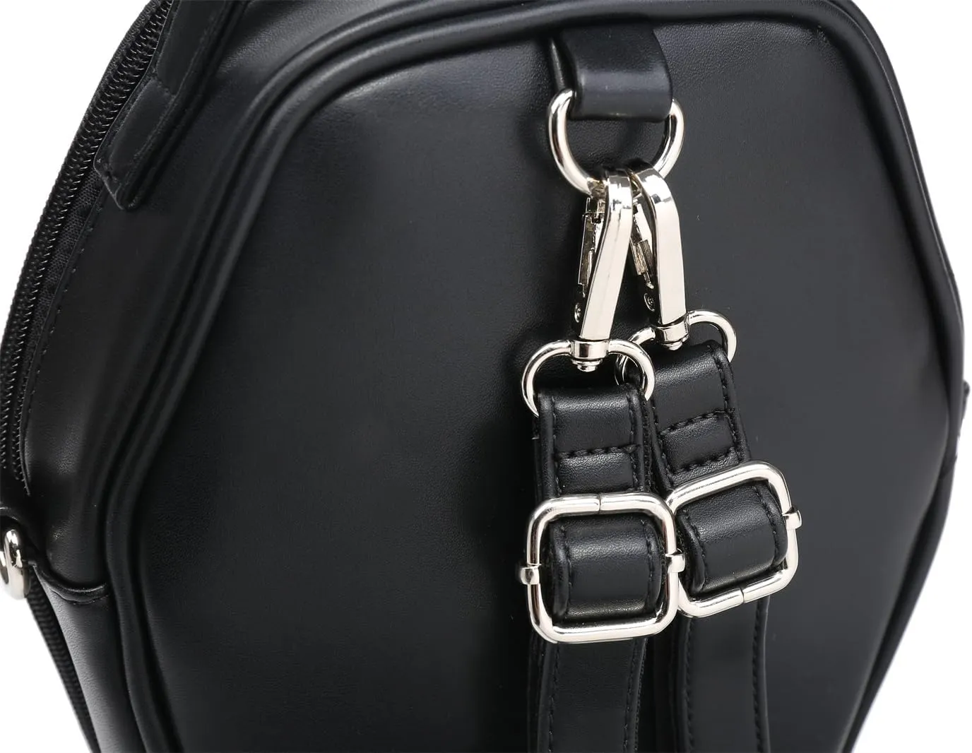Ita Bag Backpack Gothic Coffin Shape Fashion Purses and Handbags Halloween JK Bags Detachable Cross Straps