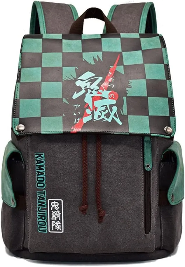 Japanese Anime Backpacks Canvas Shoulders bag 3D Print Daypack Backpack Laptops Back Pack for Anime Fans