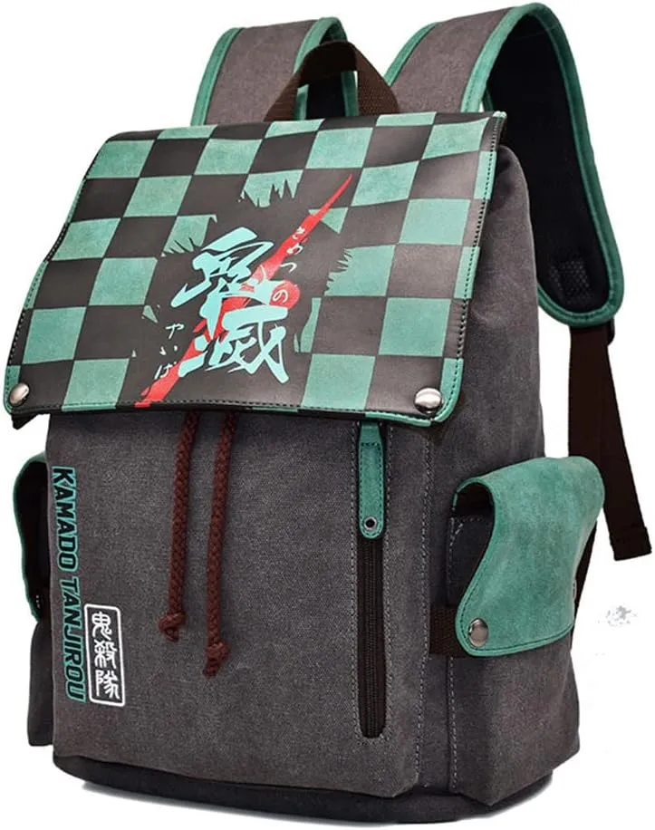 Japanese Anime Backpacks Canvas Shoulders bag 3D Print Daypack Backpack Laptops Back Pack for Anime Fans