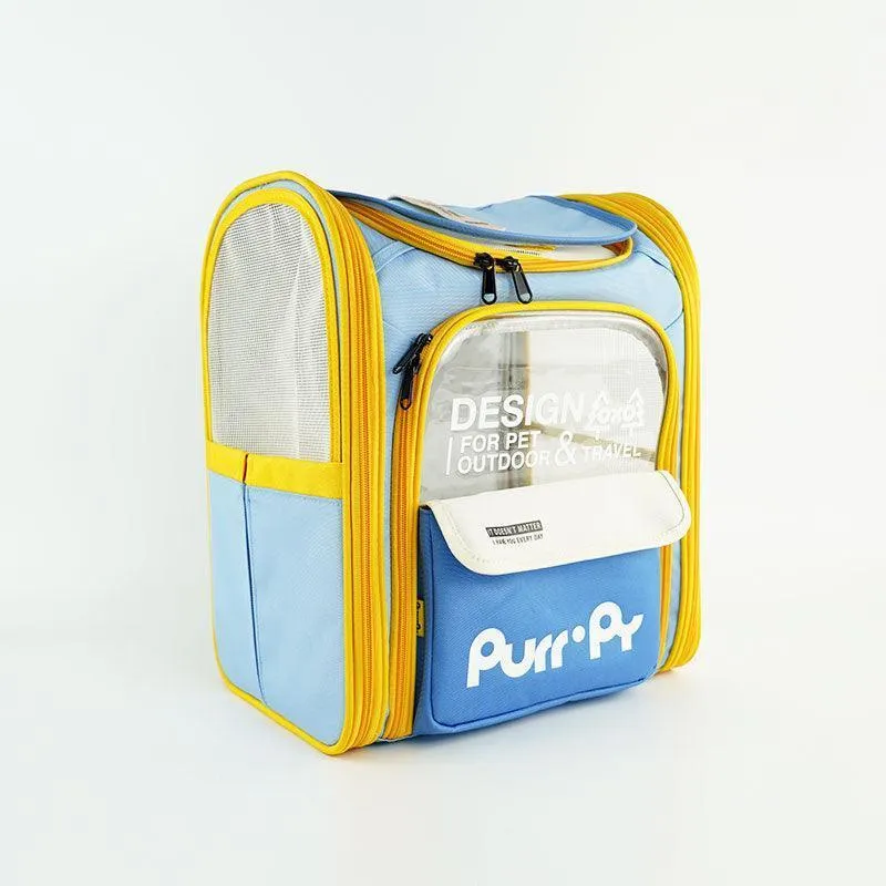 Jelly Cat Carrying Backpack 4 Color Foldable Cat Bag