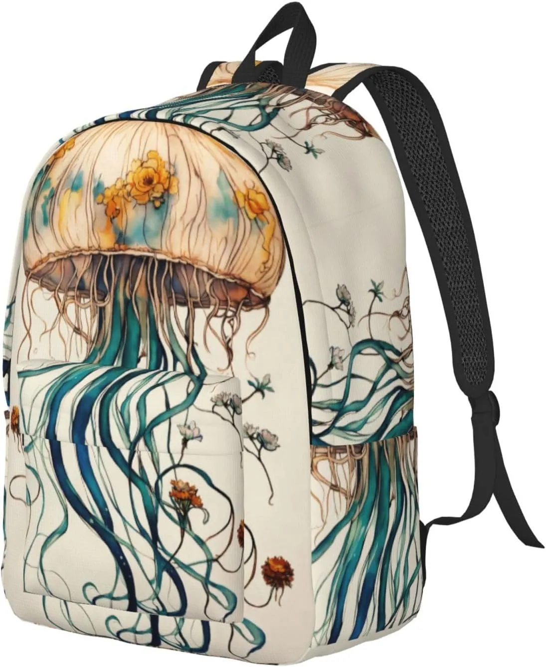 Jellyfish Pattern print Backpack Travel Backpacks for Women Men College Backpack Computer Bag for Travel