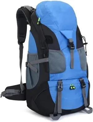 JSEIAJB 50L Travel Backpack Hiking Waterproof Trekking Bag Outdoor Camping Rucksack Mountaineering Backpacks