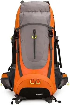 JSEIAJB 65L Outdoor Waterproof And Wear-resistant Camping Climbing Bag Hiking Mountaineering Backpacks Sport Bag