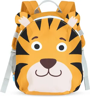 JUICY BUMBLES Toddler Backpack for Boys and Girls 2-4 Small Preschool Daycare Kindergarten Backpacks Tiger