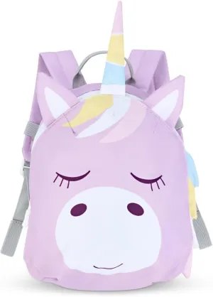 JUICY BUMBLES Toddler Backpack for Boys and Girls 2-4 Small Preschool Daycare Kindergarten Backpacks Unicorn