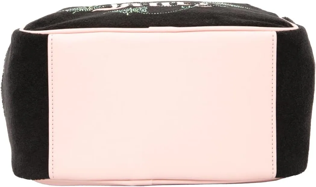 Juicy Couture Women's WINGIN’ IT Backpack, LIQUORICE/Pink Dia, One Size