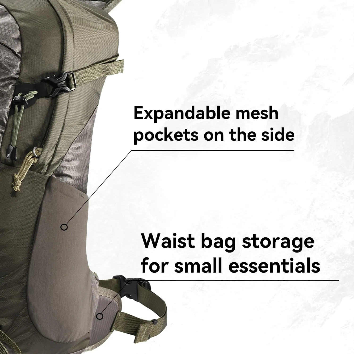 KAILAS Hurricane 20L 26L Hiking Backpack Lightweight Trekking Daypack Small Backpacks for Traveling Camping Outdoor