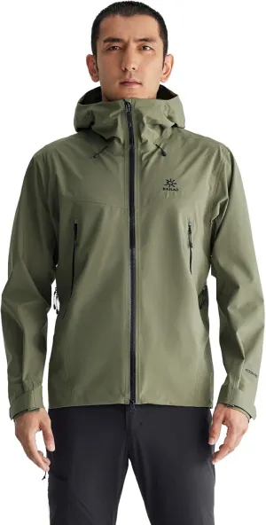 KAILAS Men's Rain Hard Shell Jacket Hooded Waterproof Windproof Breathable Lightweight Hiking Mountain Outdoor Jacket