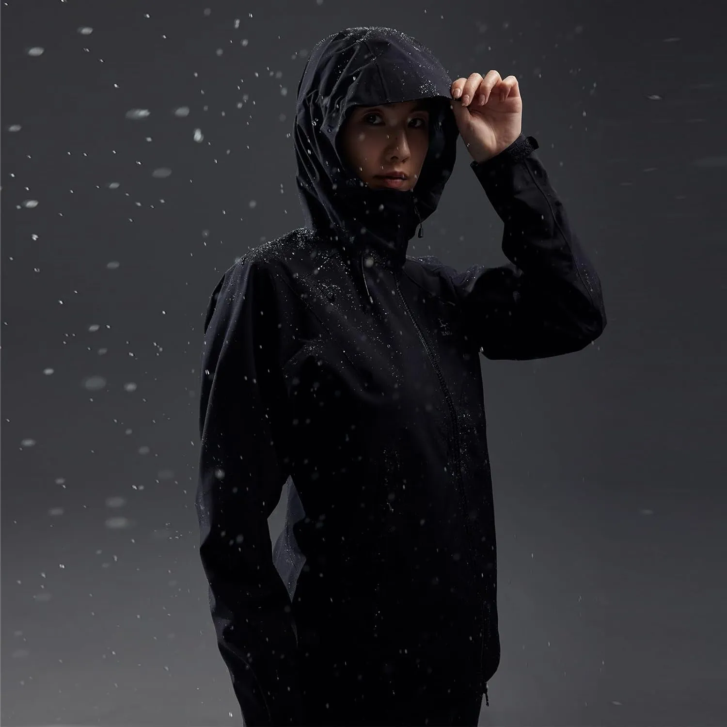 KAILAS Women's Hiking Jacket Rain Jacket Hooded Running Windbreaker Waterproof Packable Lightweight Outdoor Hardshell