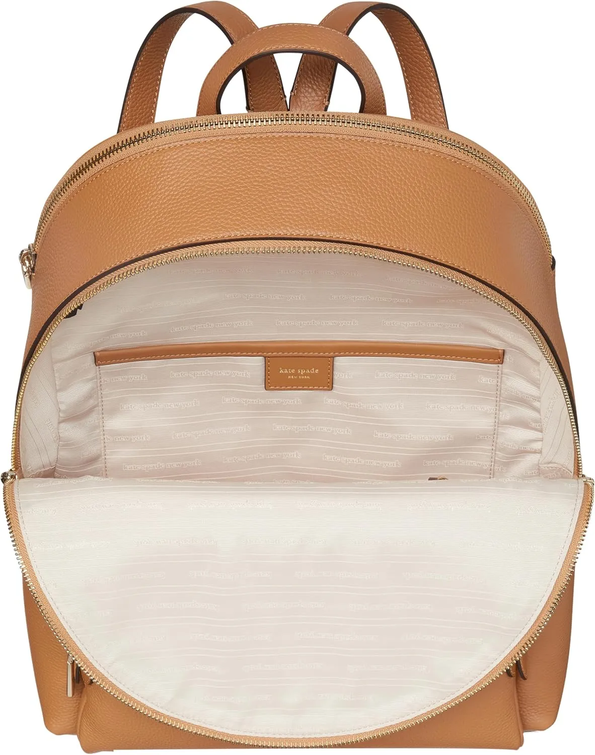 kate spade new york Hudson Pebbled Leather Large Backpack, Bungalow