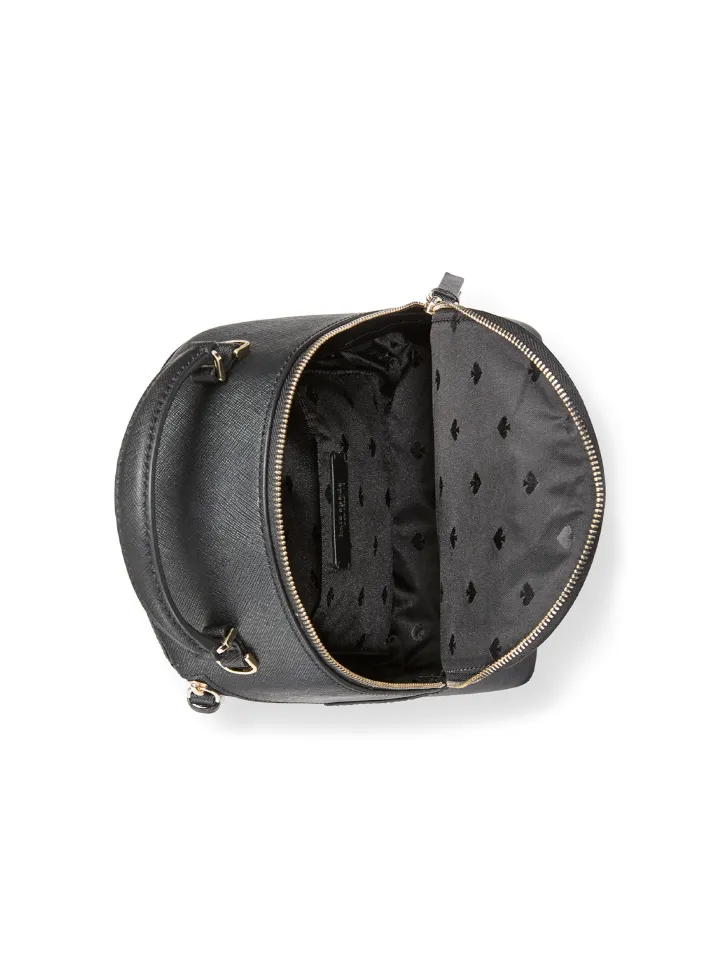 Kate Spade WKRU5984 Cameron Mini Convertible Backpack Bag Black