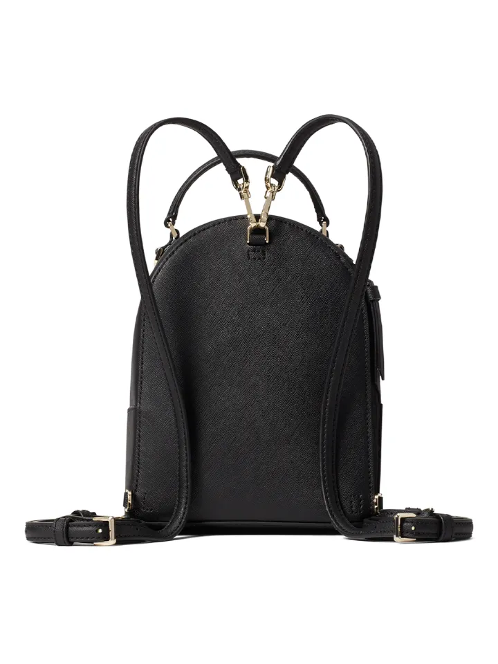 Kate Spade WKRU5984 Cameron Mini Convertible Backpack Bag Black
