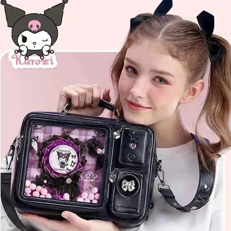 Kawaii Sanrio Kuromi Cinnamoroll Itabag