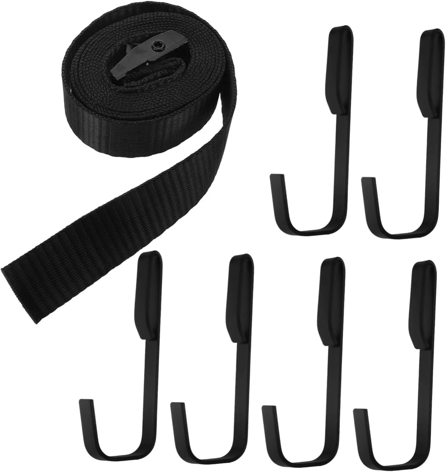 KESYOO Tree Stand Strap Hooks 4 Pack Hunting Safety Harness Tree Stand Hooks for Outdoor Professional Hunting Gear