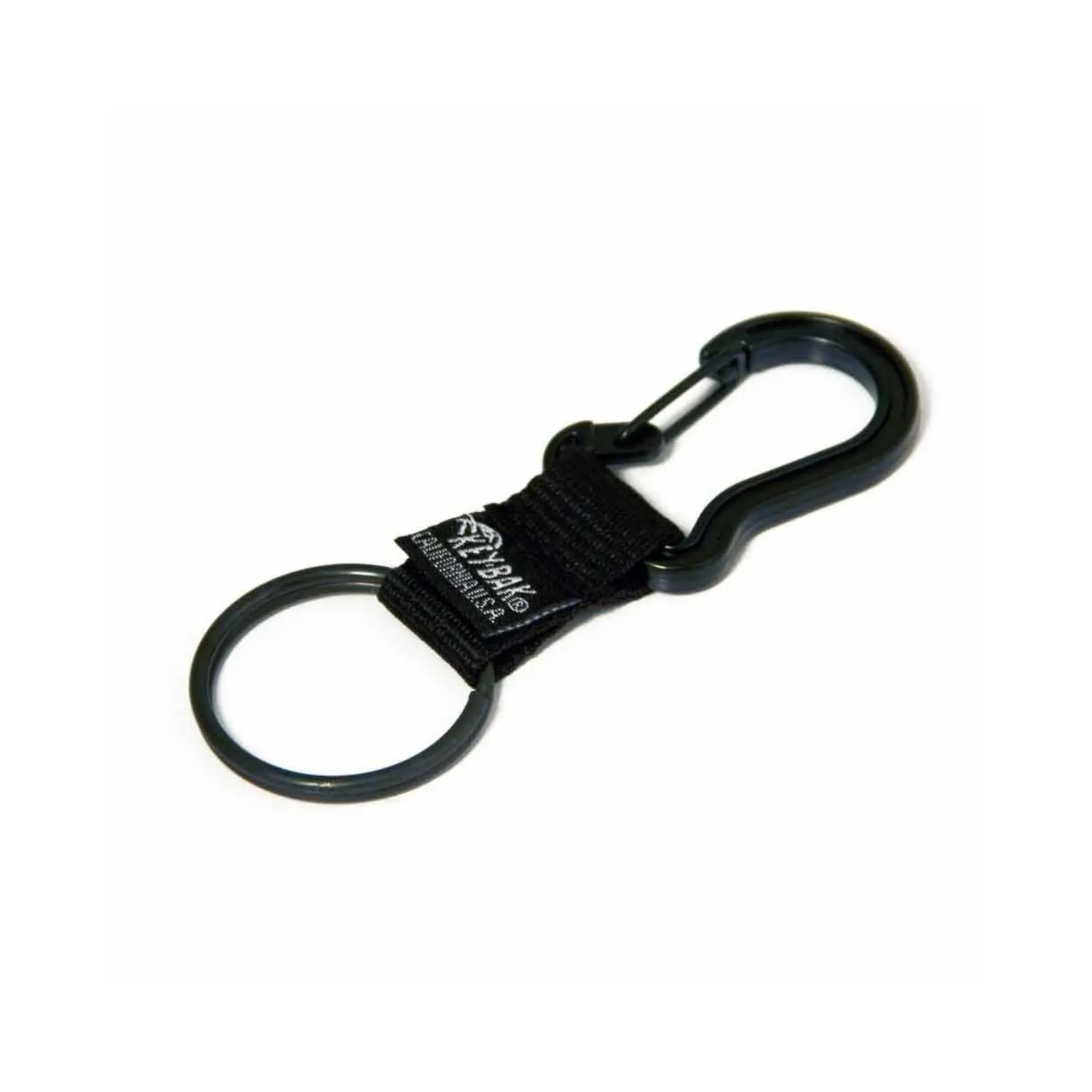 KeyBak Key Ring with Carabiner