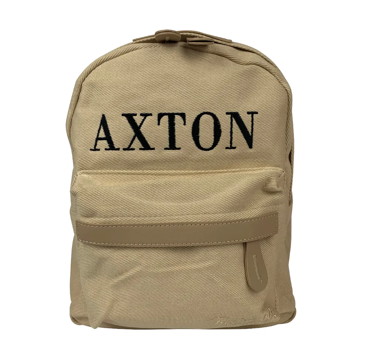 Kids Personalised Backpacks -Sand