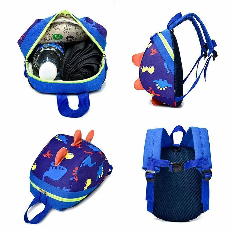 Kids Safety Harness Backpack Toddler Leash Dinosaur Bag Child Anti Lost