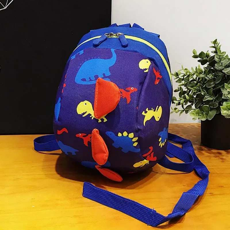 Kids Safety Harness Backpack Toddler Leash Dinosaur Bag Child Anti Lost