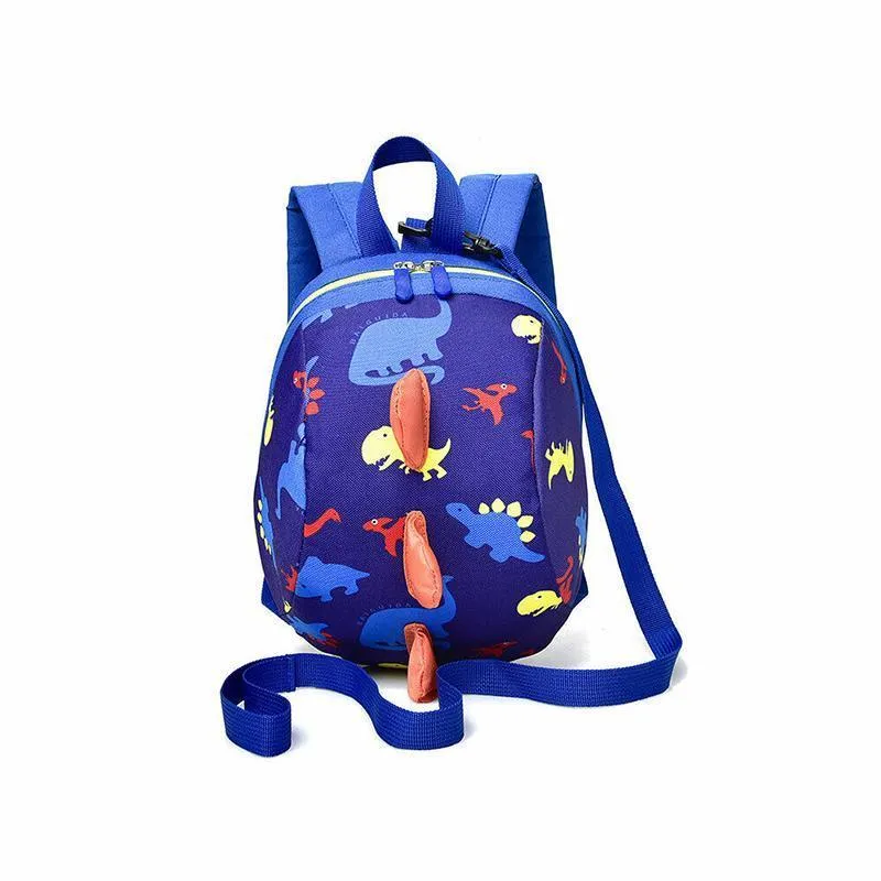 Kids Safety Harness Backpack Toddler Leash Dinosaur Bag Child Anti Lost