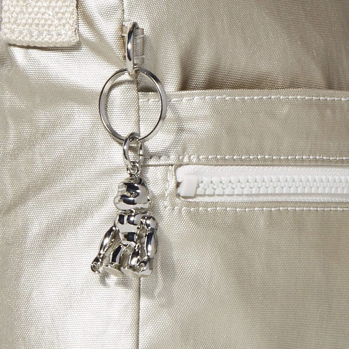 Kipling Women's Angie Handbag, Cloud Metal, One Size