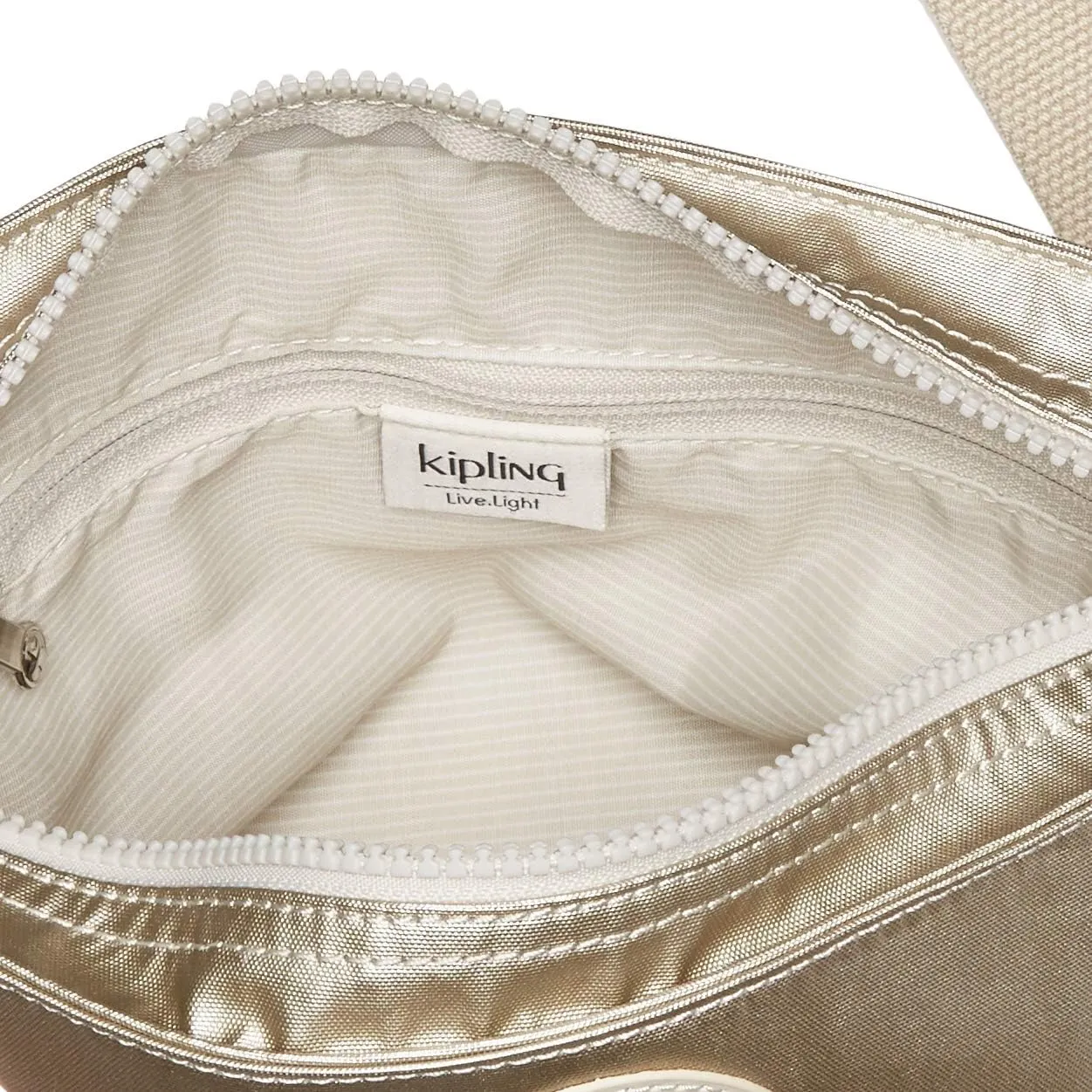 Kipling Women's Angie Handbag, Cloud Metal, One Size