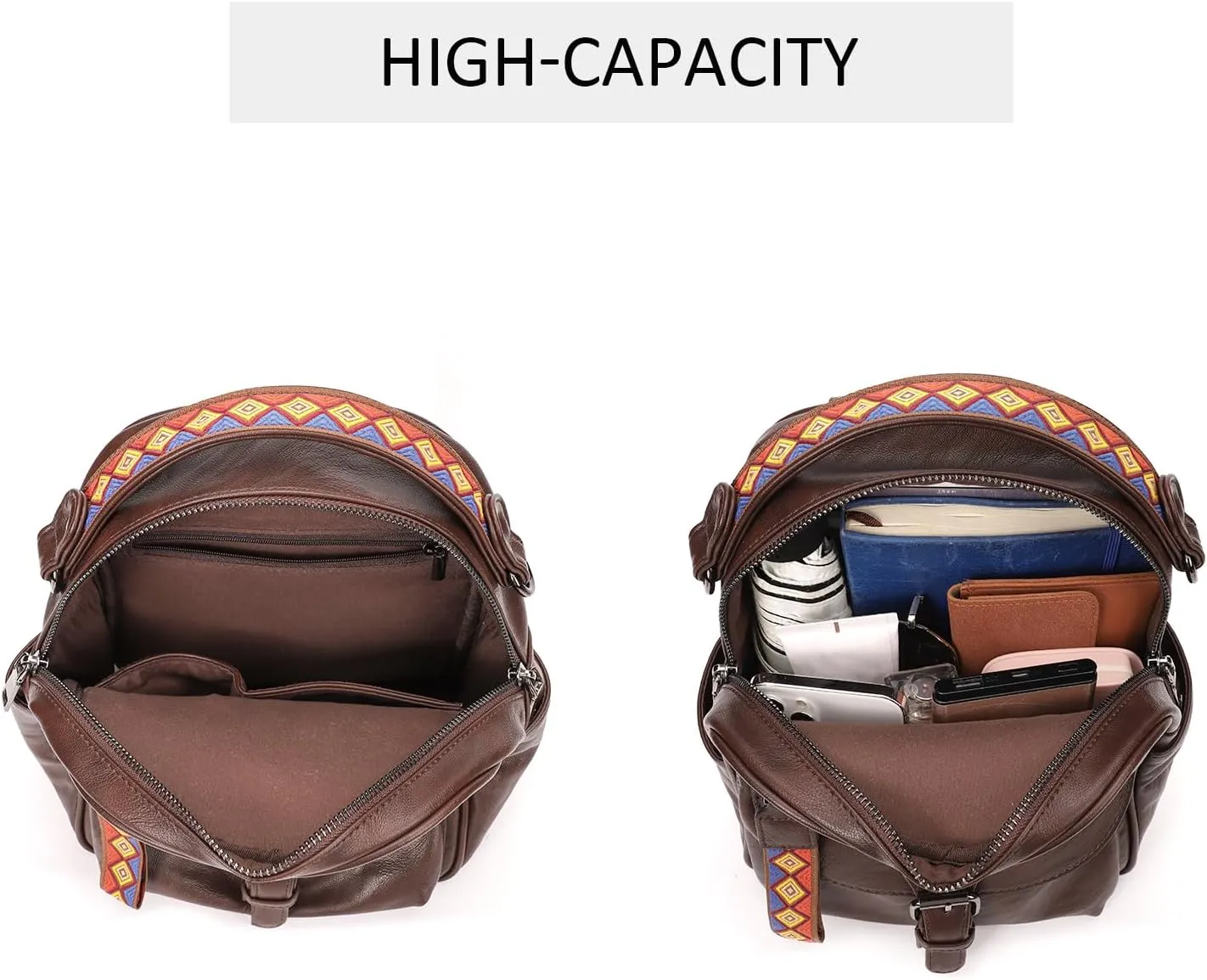 KL928 Small Daypack Backpack Purse for Women Fashion Shoulder Backpack Handbags ladies (Coffee)