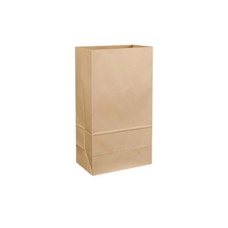 Kraft Paper Food Bags 500PCS 4Sizes Kraft