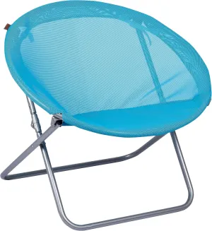 Lafuma Collapsible Chair Mini Ring with Batyline Fun (Cover: Blue)