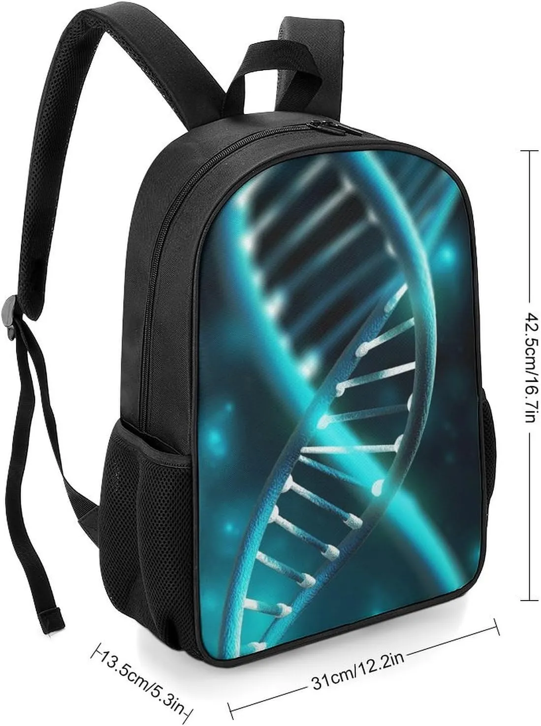 Laptop Backpack for Travel Daypack Science Gene Strand Computer Bag Work Back Pack Laptop Bag Casual Nurse Bag