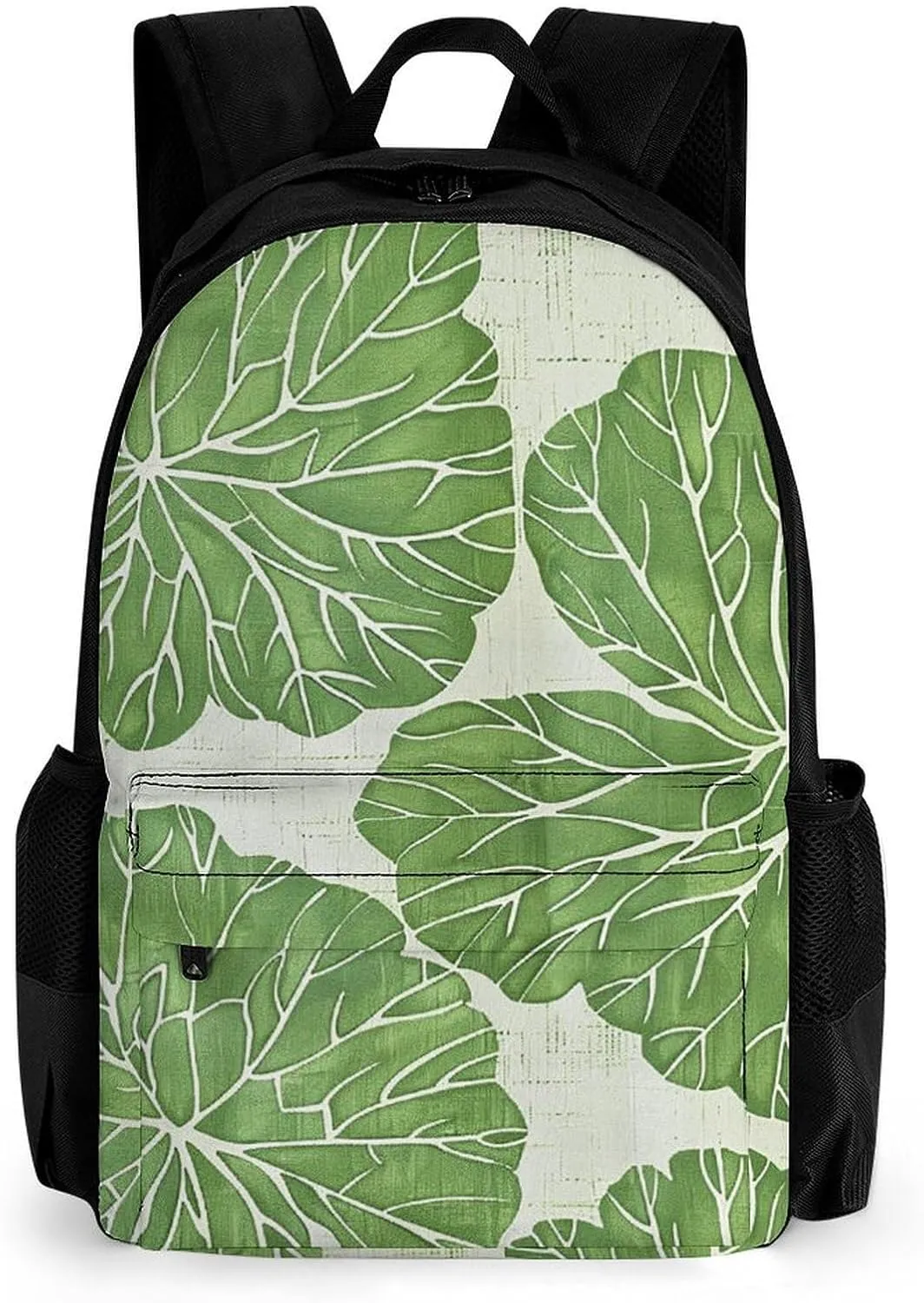 Laptop Backpack for Women Men Daypack Big Leaf Pattern Backpacks Computer Bag Travel Laptop Bag Casual Work Bag