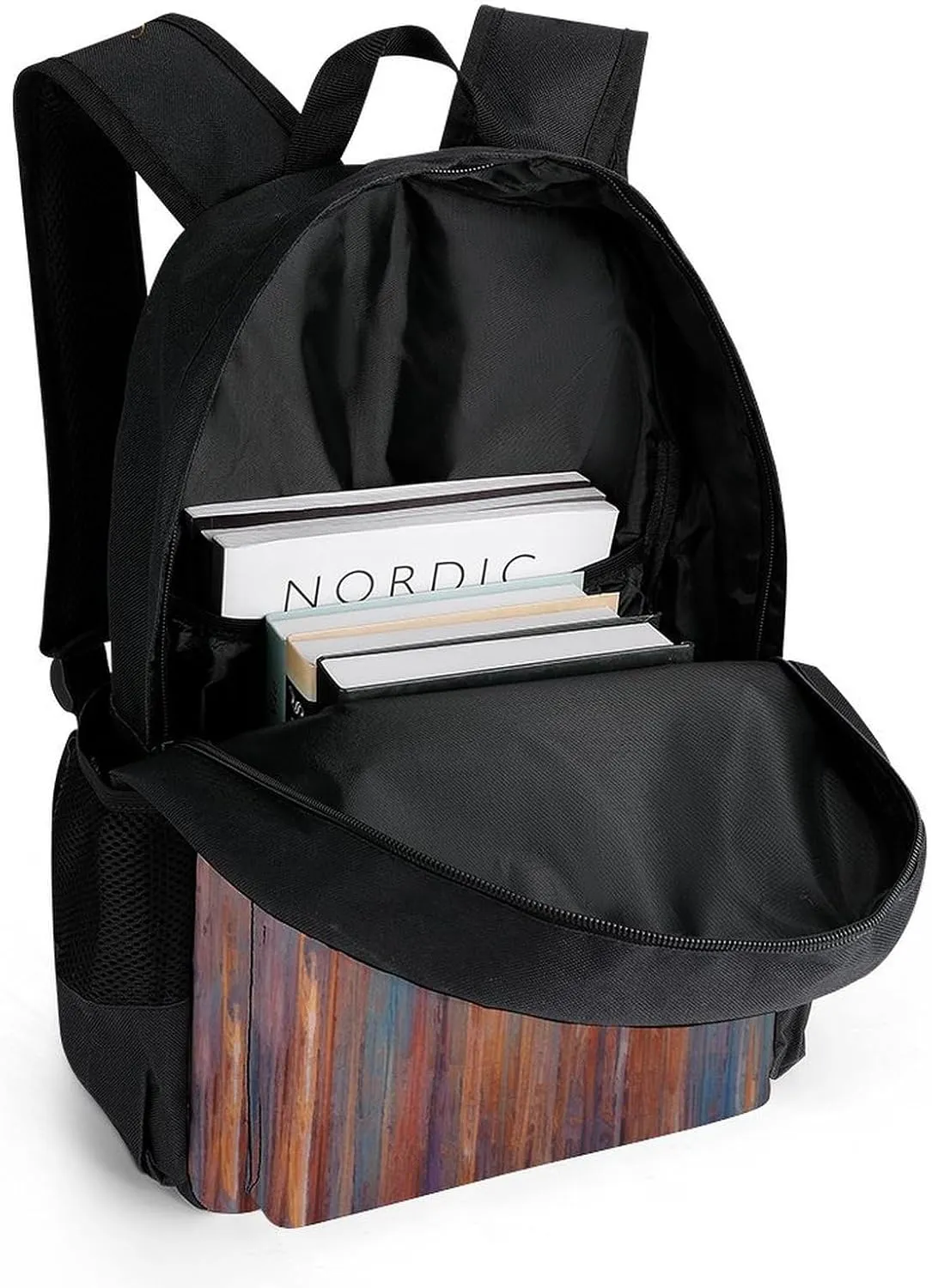 Laptop Backpack for Women Men Daypack Drawing Line Pattern Backpacks Computer Bag Travel Laptop Bag Casual Work Bag