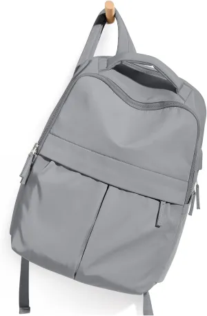Laptop Backpack For Women Travel Backpack Carry On Flight Approved Gym Backpack Work Backpack For Men Personal Item Travel Bag Casual Daypack Backpacks College Backpack For Traveling On Airplane Grey
