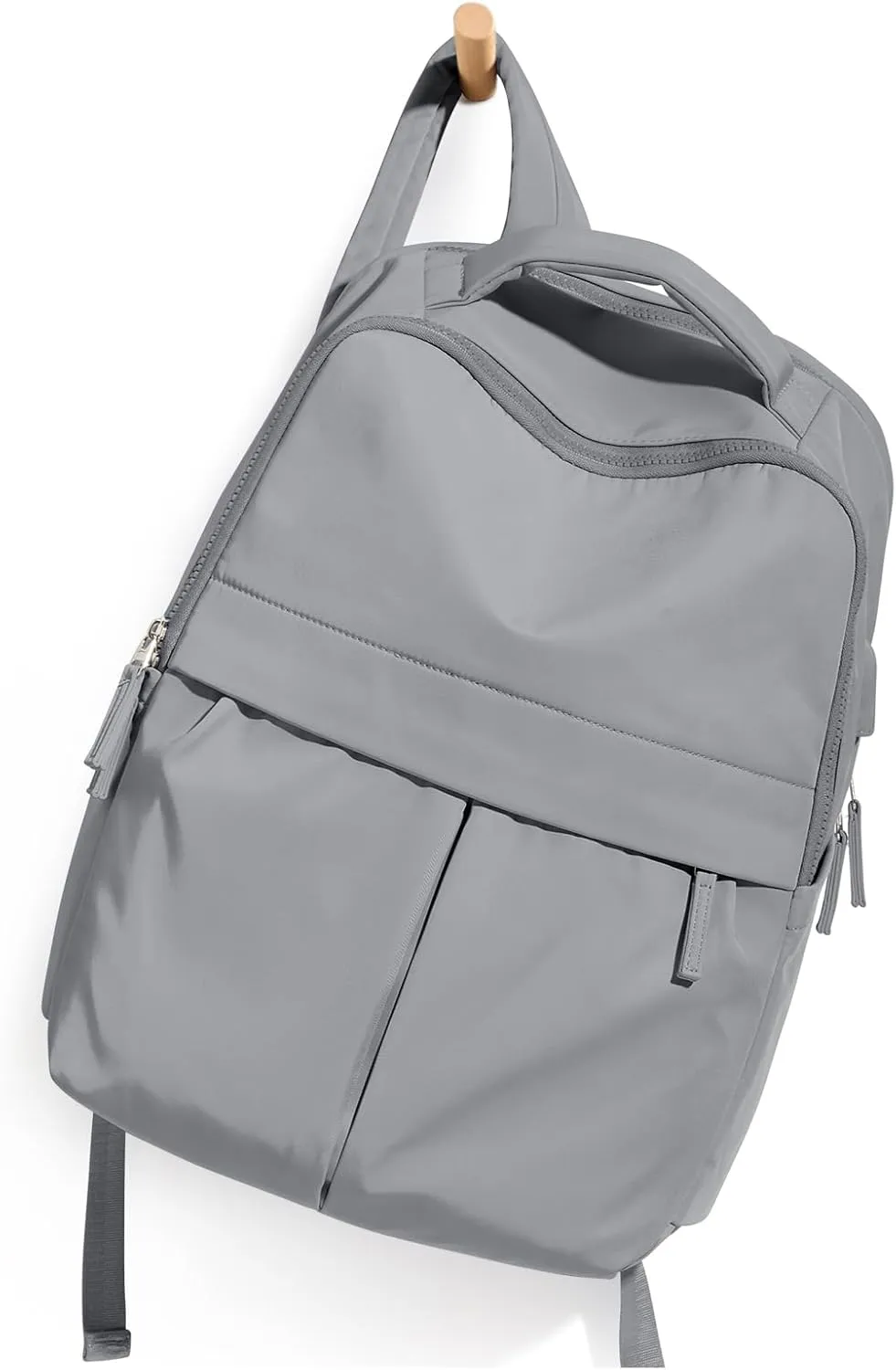 Laptop Backpack For Women Travel Backpack Carry On Flight Approved Gym Backpack Work Backpack For Men Personal Item Travel Bag Casual Daypack Backpacks College Backpack For Traveling On Airplane Grey