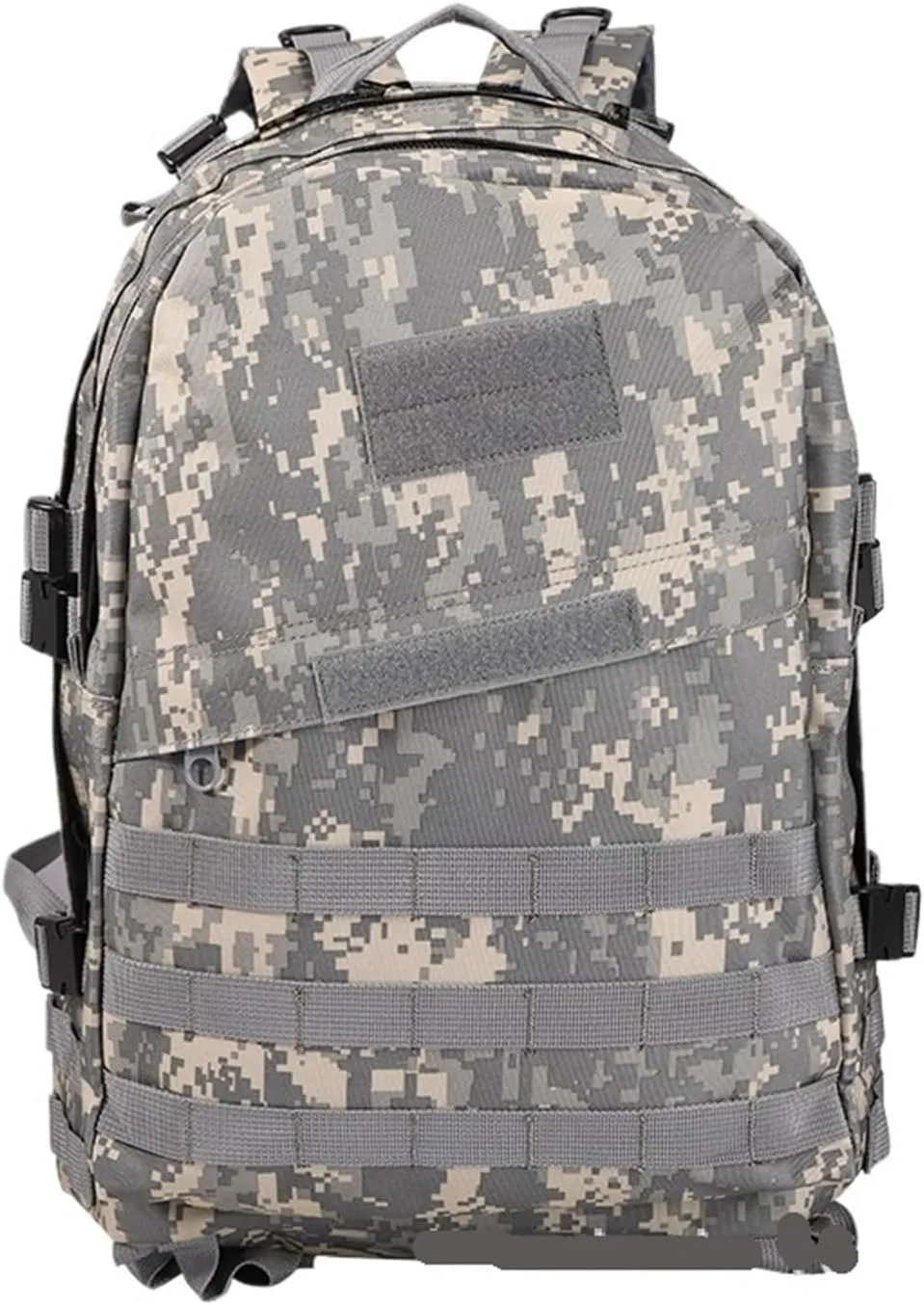 Large Capacity Camping Backpack Men's Outdoor Travel Bag Multifunctional Hiking Sports Shoulder Bags Male(ACU)